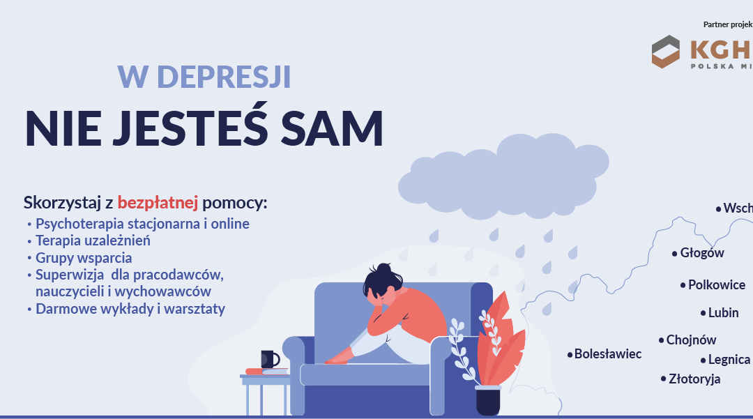 W depresji nie jesteś sam!